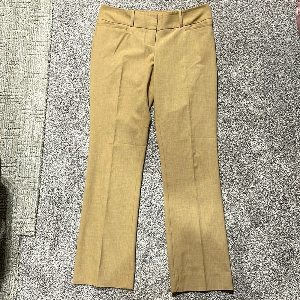 The limited tan slacks size 4s